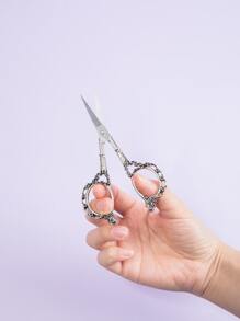 4.6英寸 梳妆图案 不锈钢男女通用眉剪套装 眉剪，多功能剪刀，化妆，便宜，房间装饰，梳妆台，旅行，卧室，化妆配件，便宜，圣诞礼物，化妆品，化妆工具，便宜货，礼物，女士礼物，圣诞礼物，赠品，旅行，便宜货，旅行必备 - 銀色 - 查看 7