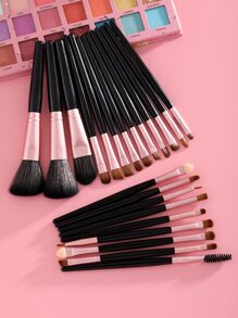 22pcs Makeup Brush Sets Premium Synthetic Hair Eyeshadow Blending Brush Sets Cosmetics Tools For Face And Eyes,Brush Set,Makeup Brush Kit,Make Up Brush Set,Make Up Set Complete,Makeup Brush Set,Complete Makeup Kit,Brush Kit,Brushes Makeup Set,Makeup Gift Set,Set - Multicolor - View 1