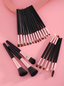 22pcs Makeup Brush Sets Premium Synthetic Hair Eyeshadow Blending Brush Sets Cosmetics Tools For Face And Eyes,Brush Set,Makeup Brush Kit,Make Up Brush Set,Make Up Set Complete,Makeup Brush Set,Complete Makeup Kit,Brush Kit,Brushes Makeup Set,Makeup Gift Set,Set - Multicolor - View 2