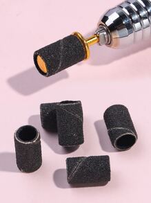 Vòng đá nhám có hộp màu đen 35 chiếc Mài và đánh bóng bằng đá nhám phù hợp cho phụ nữ và trẻ em gái - màu đen - Xem 2