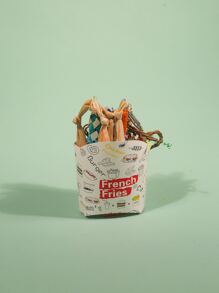 Màu Ngẫu Nhiên Vẹt Khoai Tây Chiên Thư Đồ Chơi Co Giãn - Nhiều màu - Xem 2