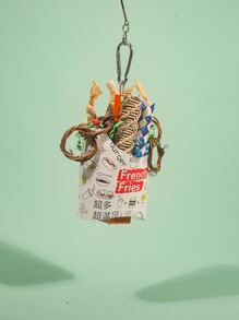 Màu Ngẫu Nhiên Vẹt Khoai Tây Chiên Thư Đồ Chơi Co Giãn - Nhiều màu - Xem 4