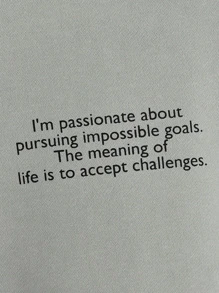 EASEVO Men Slogan Graphic Sweatshirt & Drawstring Waist Joggers - Grey - View 3