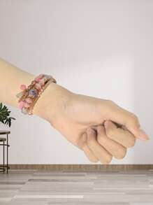 Dây đeo đồng hồ tua rua đính cườm thời trang Tương thích với Apple Watch Ultra 2/1, Se 9/8/7/6/5/4/3/2/1, Kích thước dây đeo 38/40/41/42/44/45/49mm - Nhiều màu - Xem 4