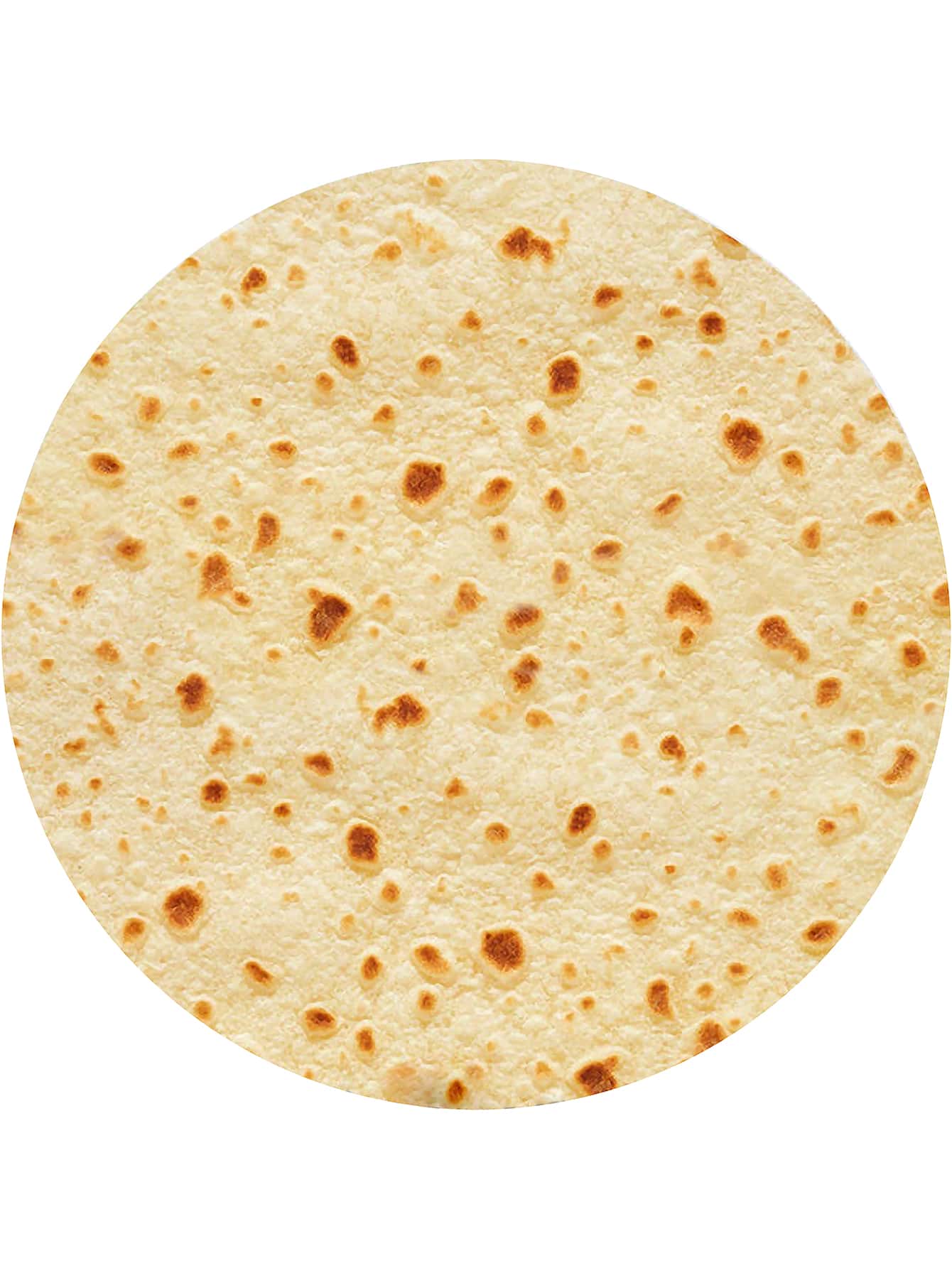 1pc Burritos Blanket, Double Sided Giant Flour Tortilla Throw Blanket