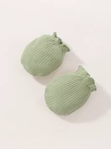 男婴童標語圖案連體衣和運動褲和帽和手套 - 彩色 - 查看 5