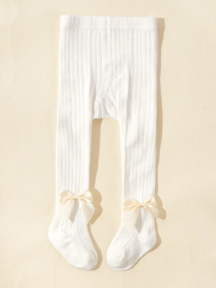 3 Pairs Girls Tight Leggings, Infant Knitted Thermal Pants, Girls Tights For Spring Autumn Winter - Multicolor - View 5