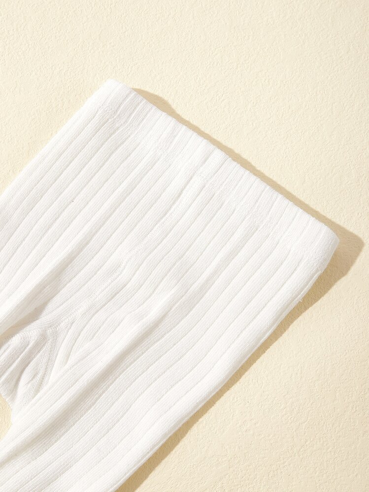 3 Pairs Girls Tight Leggings, Infant Knitted Thermal Pants, Girls Tights For Spring Autumn Winter - Multicolor - View 3