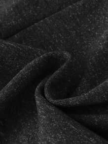 Conjunto de pijama impreso de expresión para niños preadolescentes con ajuste apretado - Multicolor - Ver 3