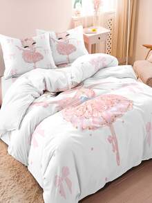 Set colcha sin relleno bailarina - Multicolor - Ver 2