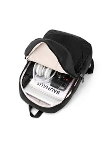 字母圖案功能背包 - 黑色 - 查看 7