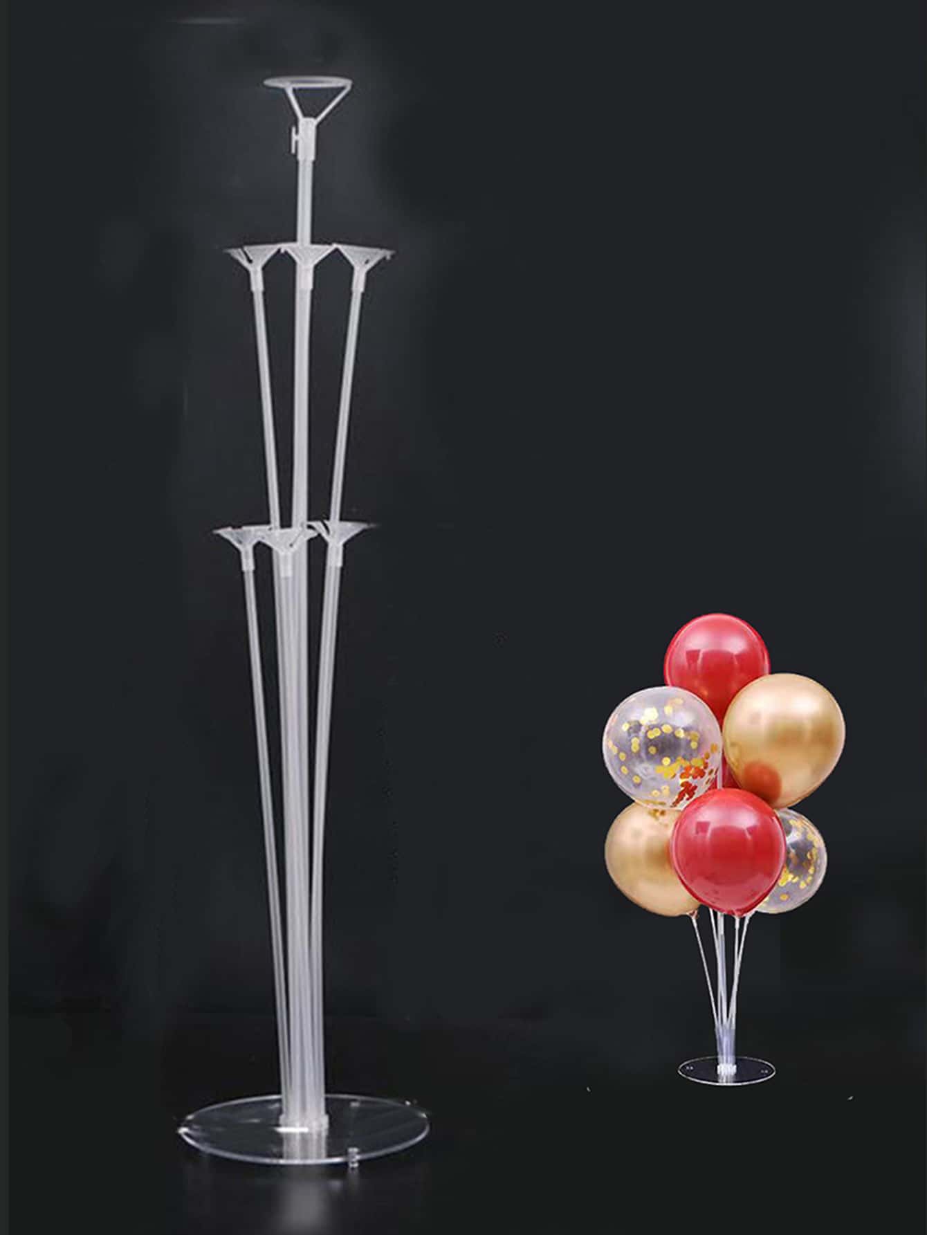 23入組塑膠小氣球塑形竿 - 無色 - 查看 1