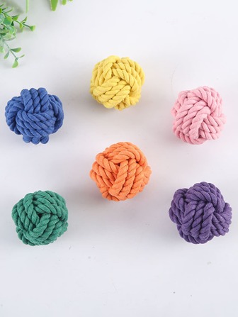1pc Ball Design Random Pet Chasing Toy