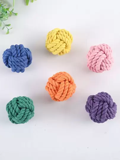 1入組球形設計隨機寵物追逐玩具