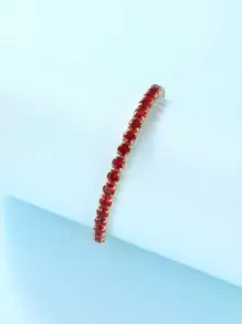 Vòng đeo tay trang trí bằng đá rhinestone - Nhiều màu - Xem 3