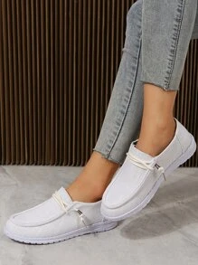 Giày Giản dị Nữ - trắng - Xem 7