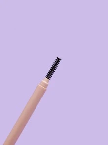 1支双头钢针睫毛梳，带眉梳、眉刷、眼影刷、螺旋刷、睫毛刷 - 藕粉色 - 查看 5