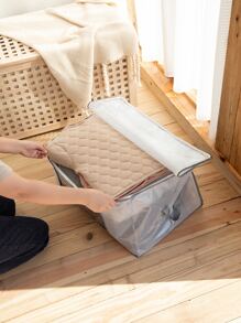 1 pieza Bolsa de almacenaje transparente plegable - transparente - Ver 2