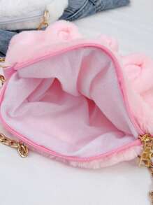 Chicas Bolsa creativa con diseño de conejo - Rosa - Ver 4