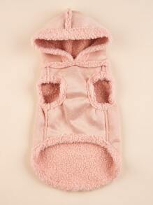 1 Stück Haustier Hoodie - Pink - Übersicht 5