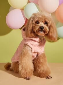 1 Stück Haustier Hoodie - Pink - Übersicht 8