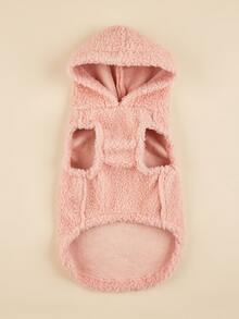 1 Stück Haustier Hoodie - Pink - Übersicht 2