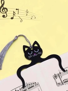 1pc Student Book Clip/Music Score Clip For Music Stand, Piano, And Musicians - Black - View 2
