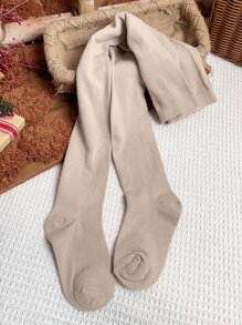 chiếc quần tất màu trơn cho bé gái mặc hàng ngày - Nhiều màu - Xem 2