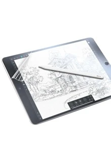 Purple Light Eye protection Paper Film Compatible With iPad - Mauve Purple - View 2