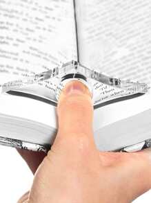 1pc Clear Thumb Holder - Clear - View 1