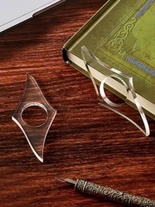 1pc Clear Thumb Holder - Clear - View 6