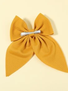bilicaca Toddler Girls Bow Decor Hair Clip - Yellow - View 3