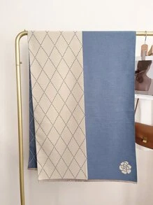 Khăn choàng họa tiết hoa - Nhiều màu - Xem 2