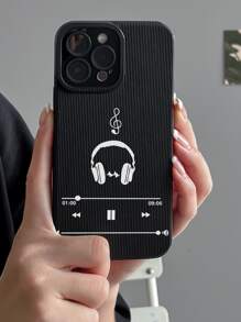 Funda para móvil con patrón de auricular - Multicolor - Ver 1