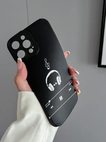 Funda para móvil con patrón de auricular - Multicolor - Ver 4