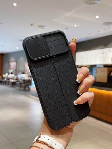 素色手機殼 - 黑色 - 查看 1