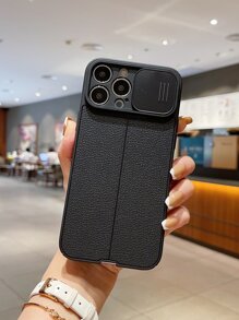 素色手機殼 - 黑色 - 查看 2