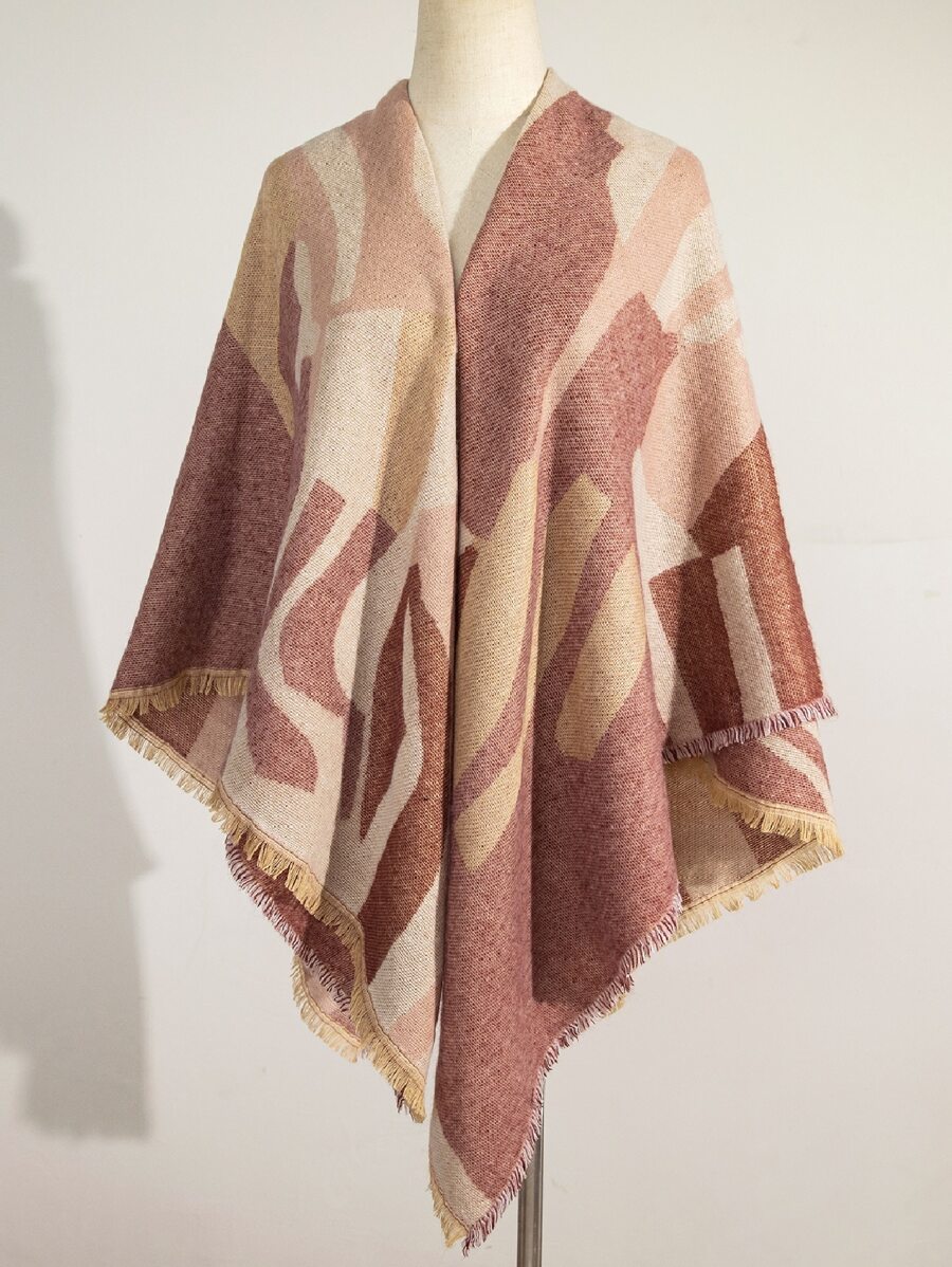 Khăn rằn thô có hoa văn - Nhiều màu - Xem 1