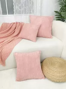 1 chiếc áo gối nhung hoặc áo gối thắt lưng - Hồng - Xem 1