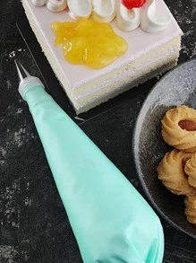 3 Piezas Bolsas Decorativas Para Pasteles Verdes - verde menta - Ver 2