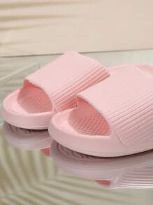 Minimalist Single Band Slides - Baby Pink - View 6