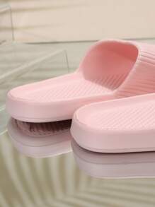 Minimalist Single Band Slides - Baby Pink - View 7