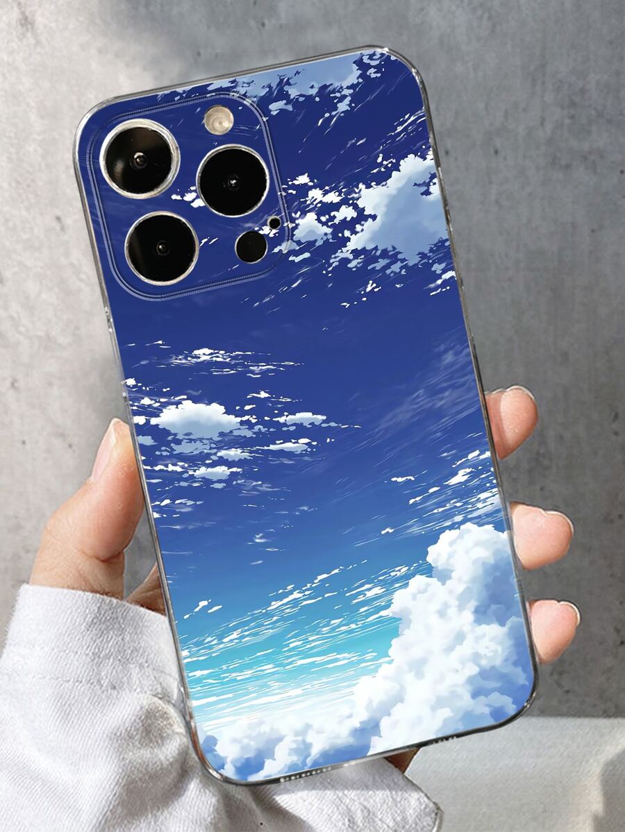 Sky Pattern Phone Case - Multicolor - View 1