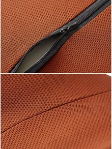 1 pieza Almohada cervical unicolor de coche - Marrón - Ver 7