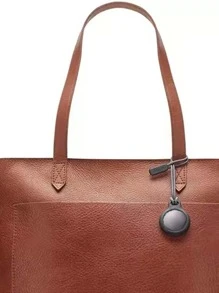 1入組素色保護殼適用於Airtag - 黑色 - 查看 2