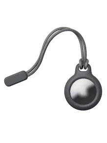 1入組素色保護殼適用於Airtag - 黑色 - 查看 4