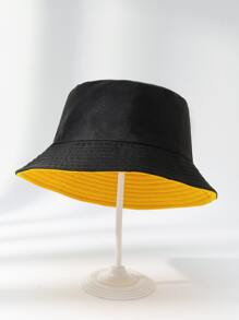 Mũ Bucket có thể đảo ngược thời trang - Màu vàng - Xem 2