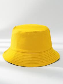 Mũ Bucket có thể đảo ngược thời trang - Màu vàng - Xem 3