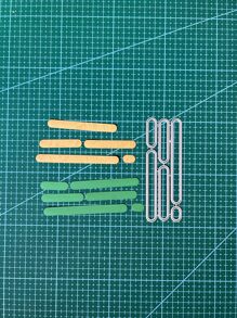 1pc Geometric Shaped Cutting Die - Silver - View 1