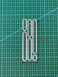 1pc Geometric Shaped Cutting Die - Silver - View 3